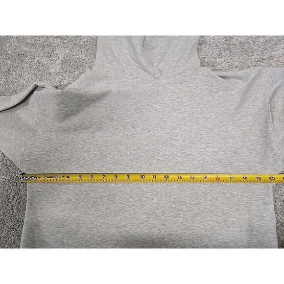 Aritzia The Group by Babaton Weekender Pullover Cinch Cropped Hoodie Gray Sz S - Picture 8 of 10
